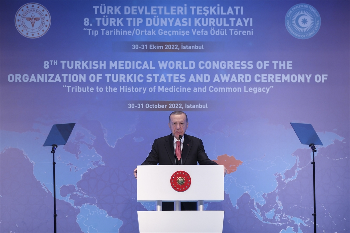 Cumhurbaşkanı Erdoğan, 8. Türk Tıp Dünyası Kurultayı'nda Konuştu