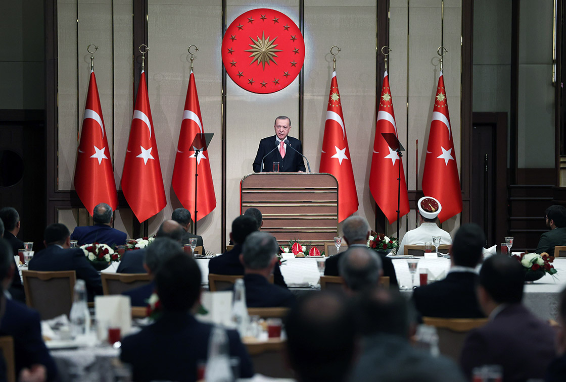 Cumhurbaşkanı Erdoğan, İlçe Müftüleri İstişare Toplantısı'nda Konuştu