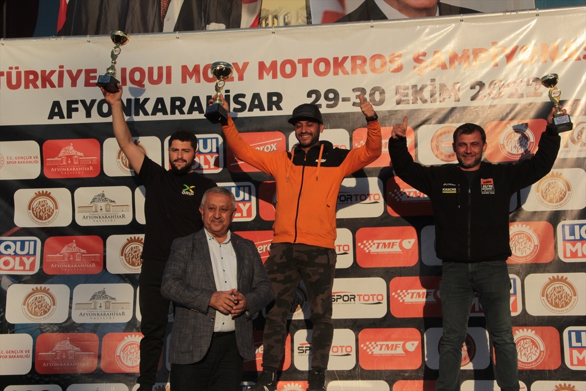 Türkiye Motokros Şampiyonası'nın Final Yarışları Afyonkarahisar'da Tamamlandı