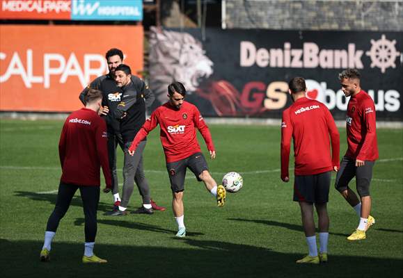 Galatasaray, Beşiktaş İle Oynayacağı Derbi Maçın Hazırlıklarını Sürdürdü      