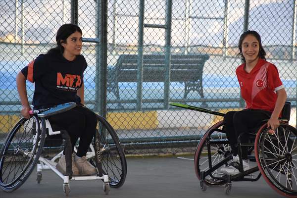 Şırnaklı Engelli Sporcular, Uluslararası Aspendos Open Tenis Turnuvası'na Hazırlanıyor