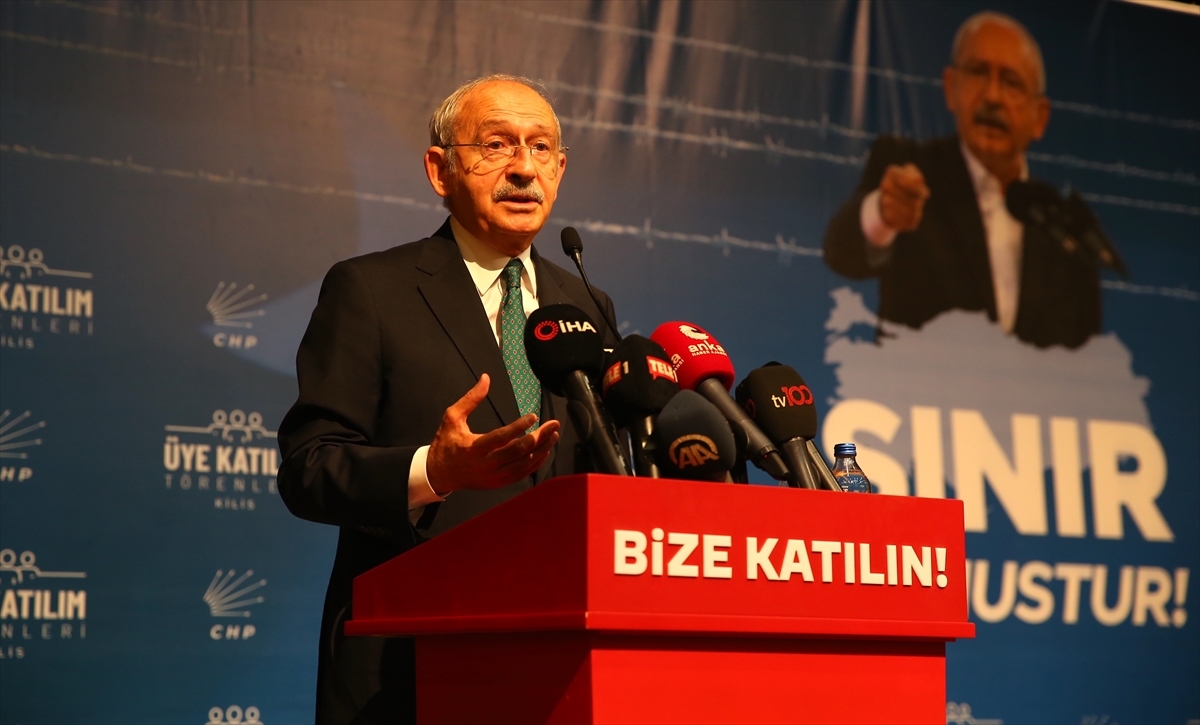 CHP Genel Başkanı Kemal Kılıçdaroğlu, Kilis'te Vatandaşlara Seslendi: