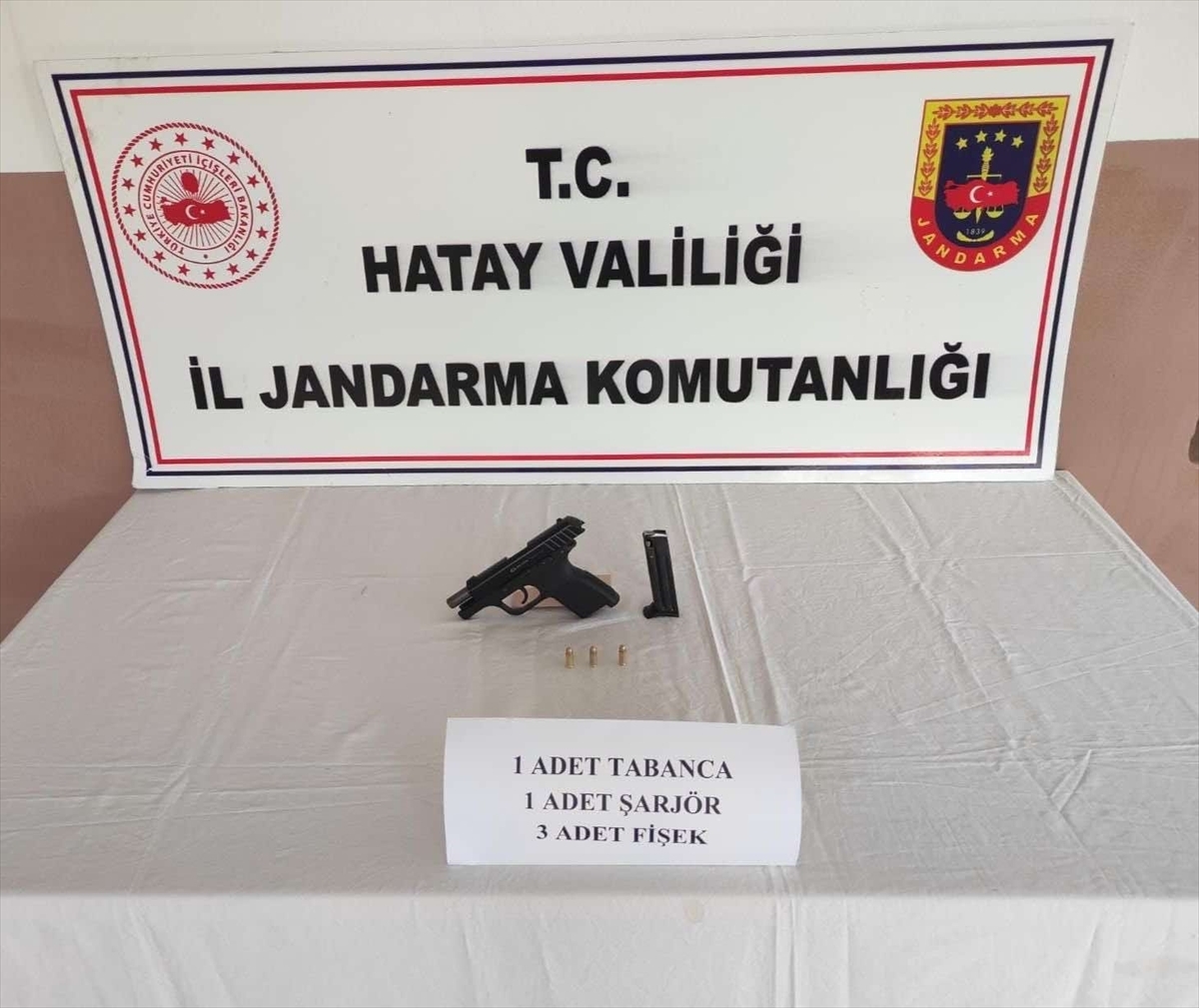 Hatay'da Silah Kaçakçılığı Operasyonu