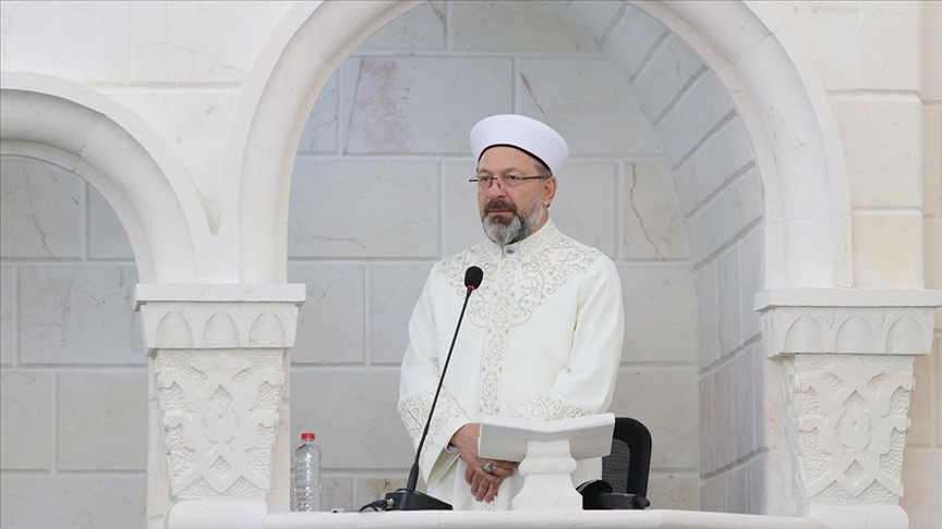 Diyanet İşleri Başkanı Erbaş, Bulgaristan'da Hutbe İrat Etti