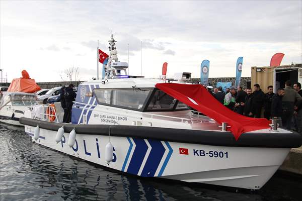 Tekirdağ'da Şehit Bekçi Koşal'ın İsmi Polis Botuna Verildi