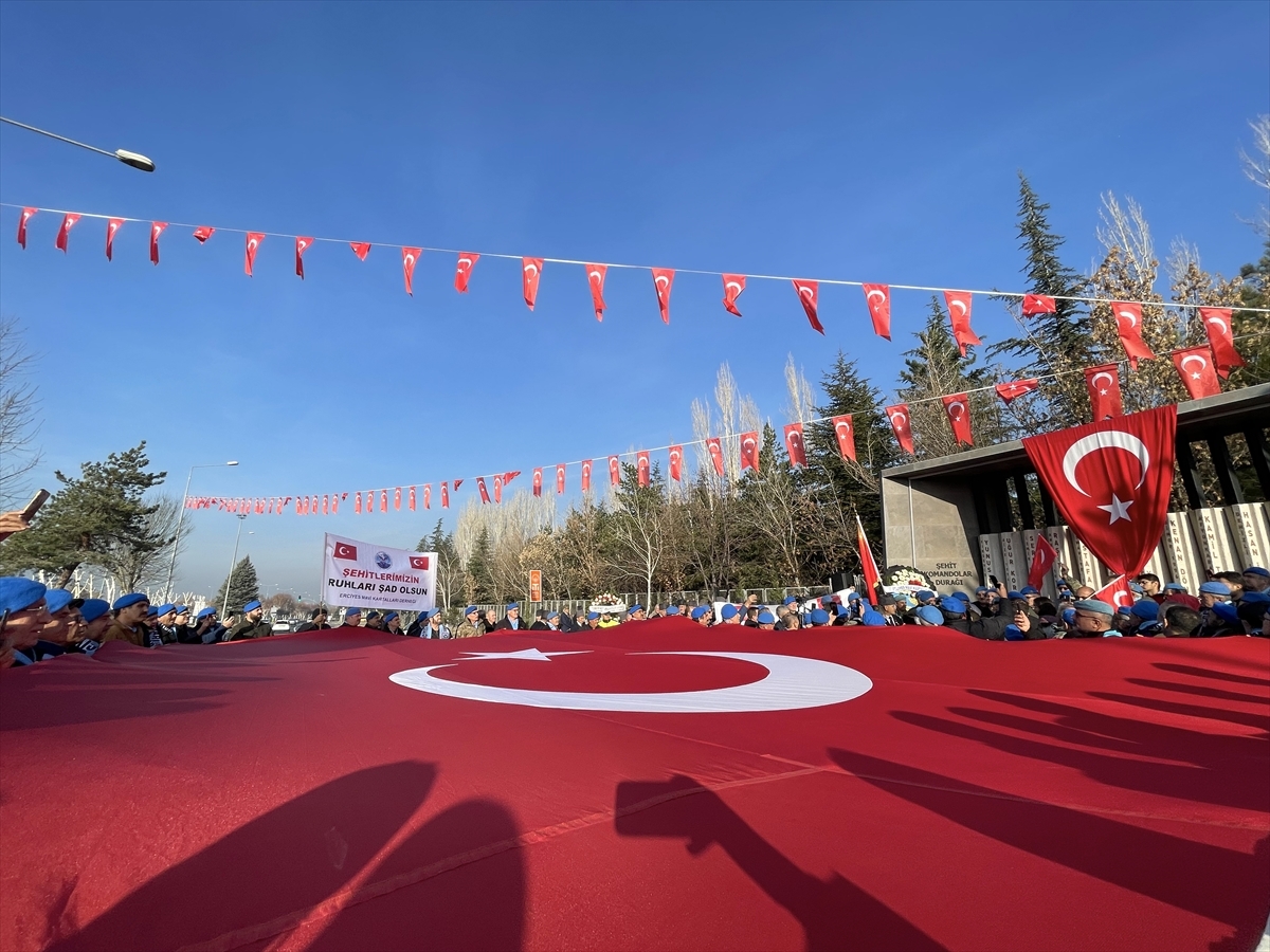 Kayseri Şehitleri Terör Saldırısının 6'ncı Yılında Anıldı