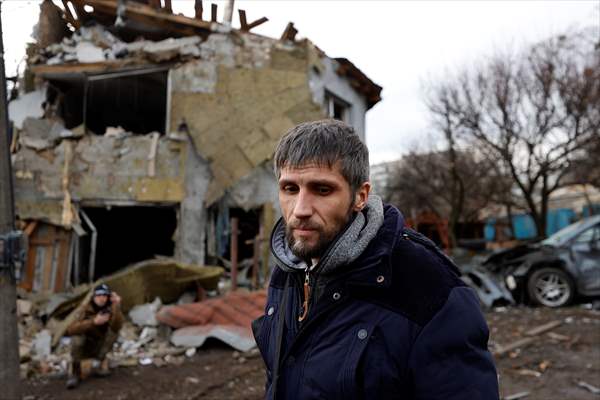 Kiev'de 31 Aralık'taki Rus Saldırısında Eşini Kaybeden Kagarlitskiy, Yaşadıklarını Anlattı: