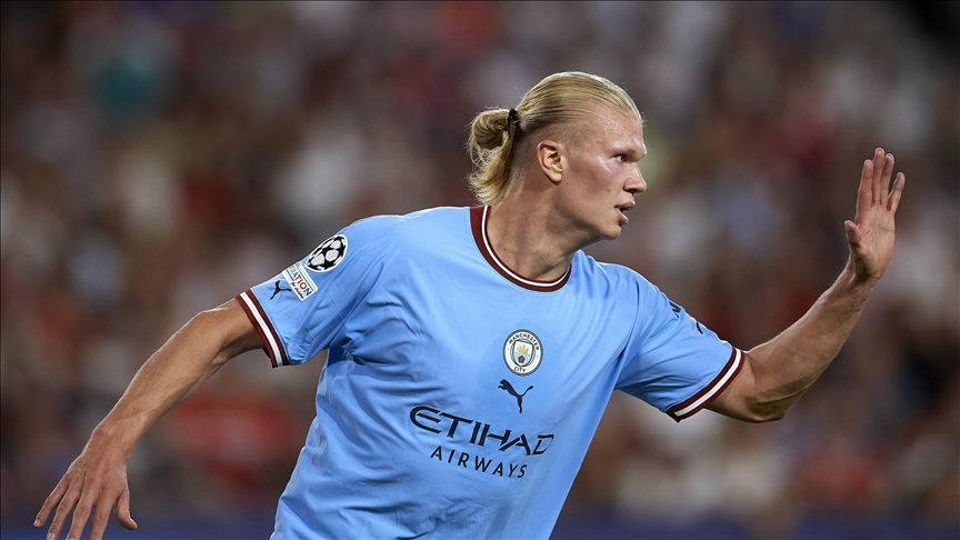Manchester City'nin Norveçli Yıldızı Haaland Yılın Futbolcusu Seçildi