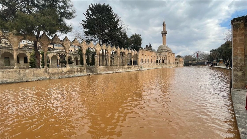 Şanlıurfa'da Sağanak Nedeniyle Balıklıgöl Taştı