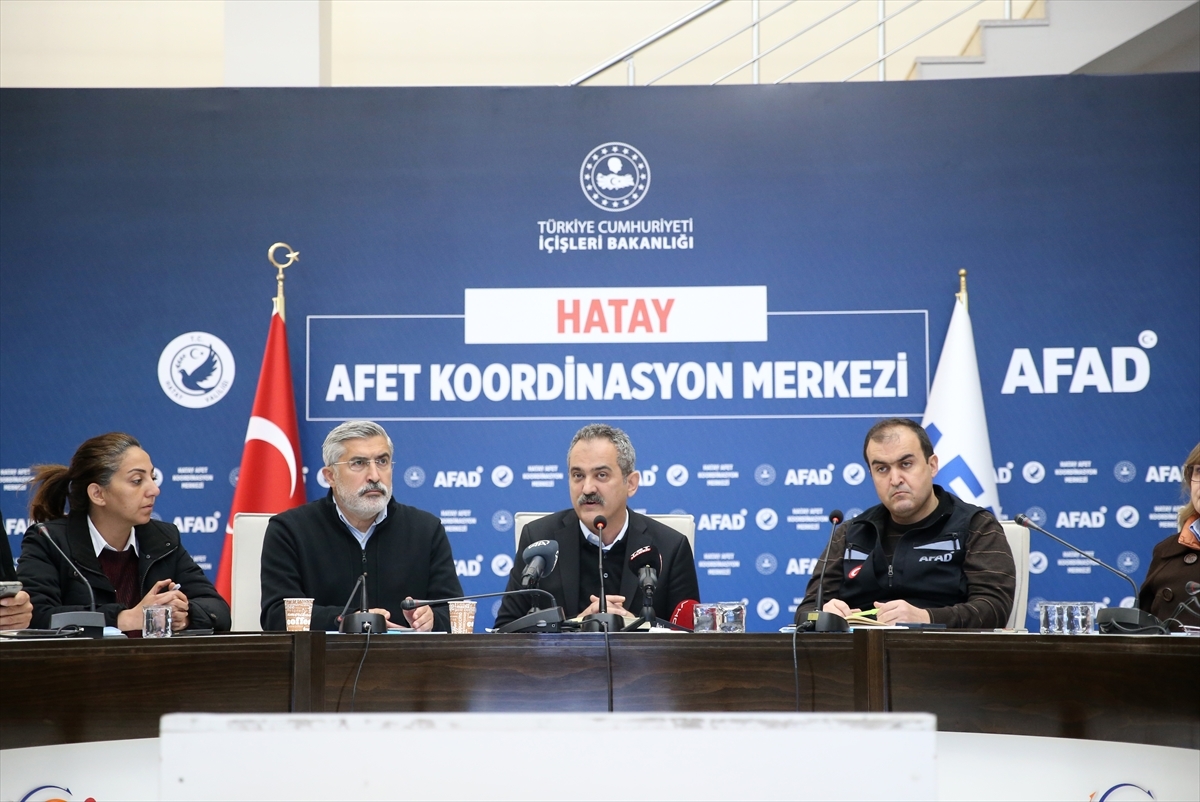 Milli Eğitim Bakanı Özer Hatay'da Konuştu