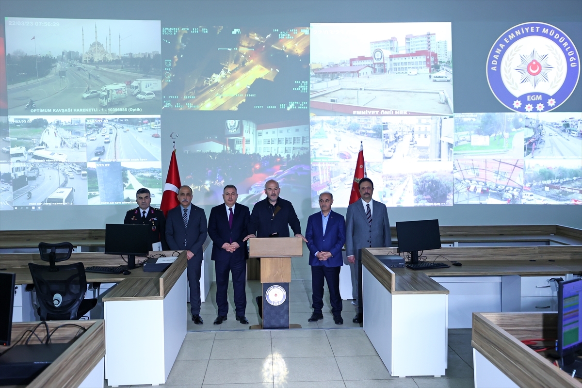 İçişleri Bakanı Soylu  Adana'da 