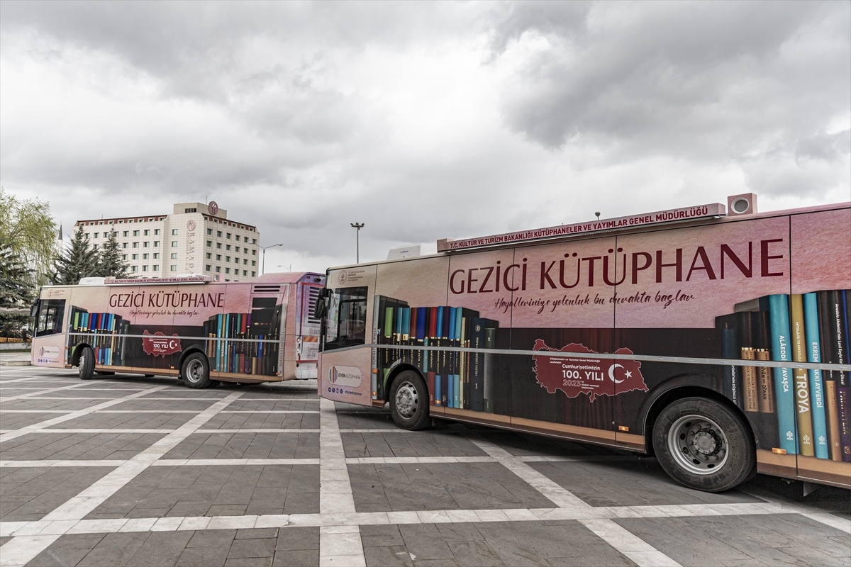 Kültür ve Turizm Bakanlığından Deprem Bölgesine 10 Gezici Kütüphane