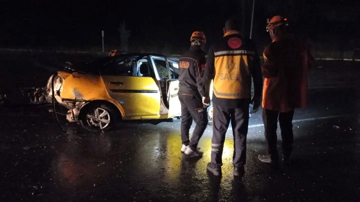 Zonguldak'ta 1 Kişinin Öldüğü Trafik Kazasına İlişkin Taksi Sürücüsü Tutuklandı