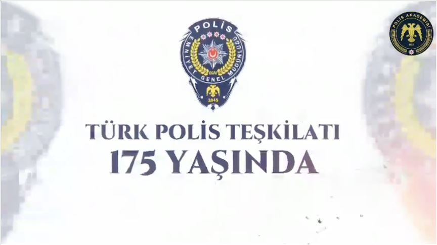 Sivas ve Kırıkkale'de Türk Polis Teşkilatı'nın Kuruluş Yıl Dönümü Video Kliple Kutlandı