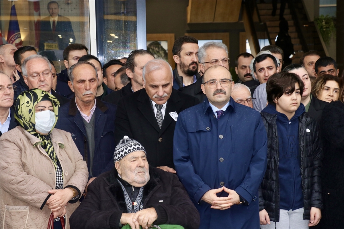 Trabzon Büyükşehir Belediyesi Genel Sekreteri Adanur Son Yolculuğuna Uğurlandı