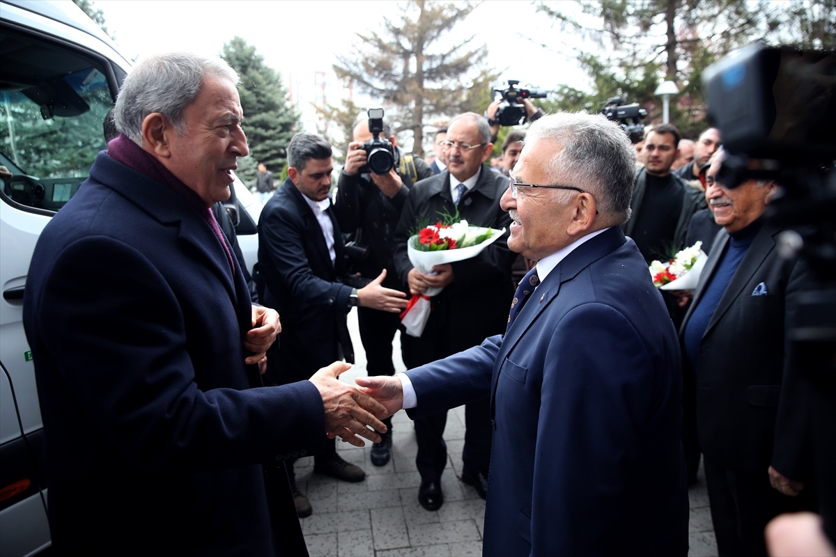 Milli Savunma Bakanı Akar, Kayseri'de Konuştu: