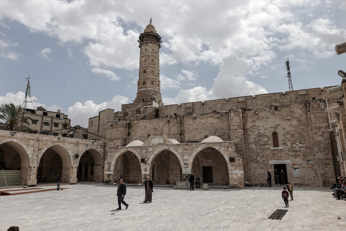 Gazze'deki Önemli Tarihi Eserlerden Ömeri Camisi Farklı Kültürlerin İzlerini Taşıyor