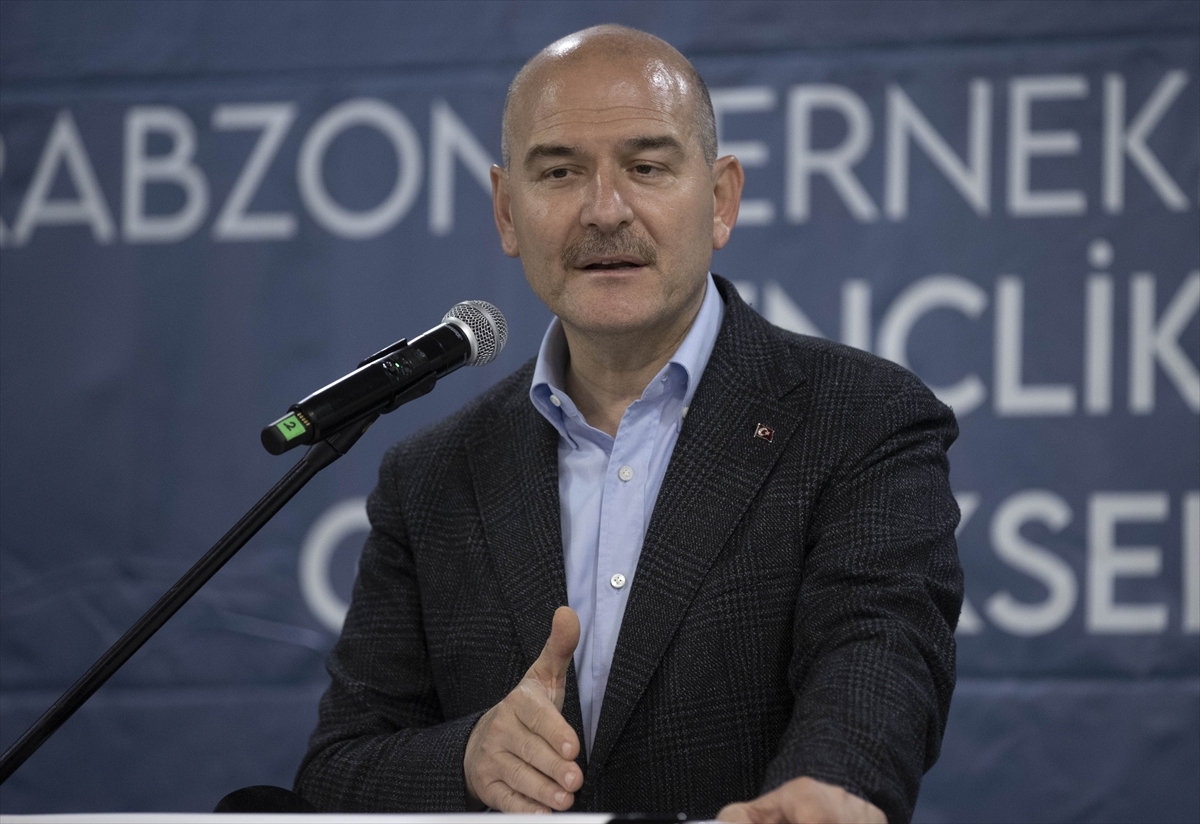 İçişleri Bakanı Soylu  Trabzon Dernekleri Federasyonunun Sahur Programında Konuştu
