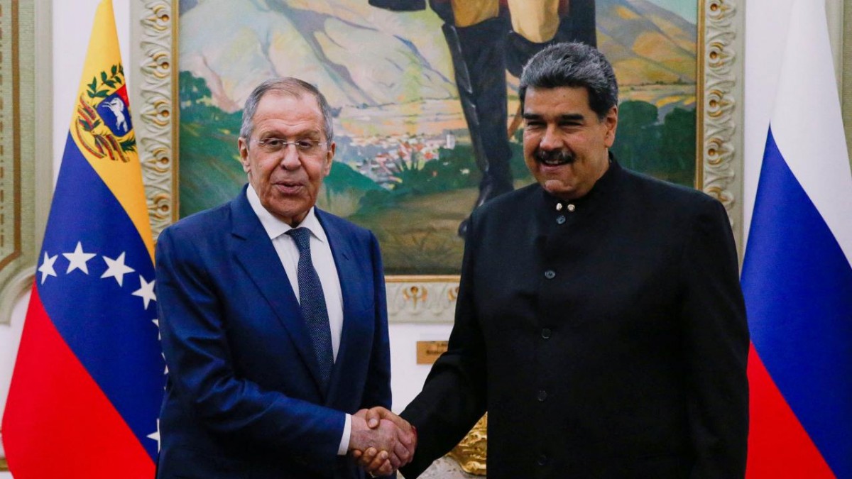 Venezuela Devlet Başkanı Maduro, Rusya Dışişleri Bakanı Lavrov'u Kabul Etti
