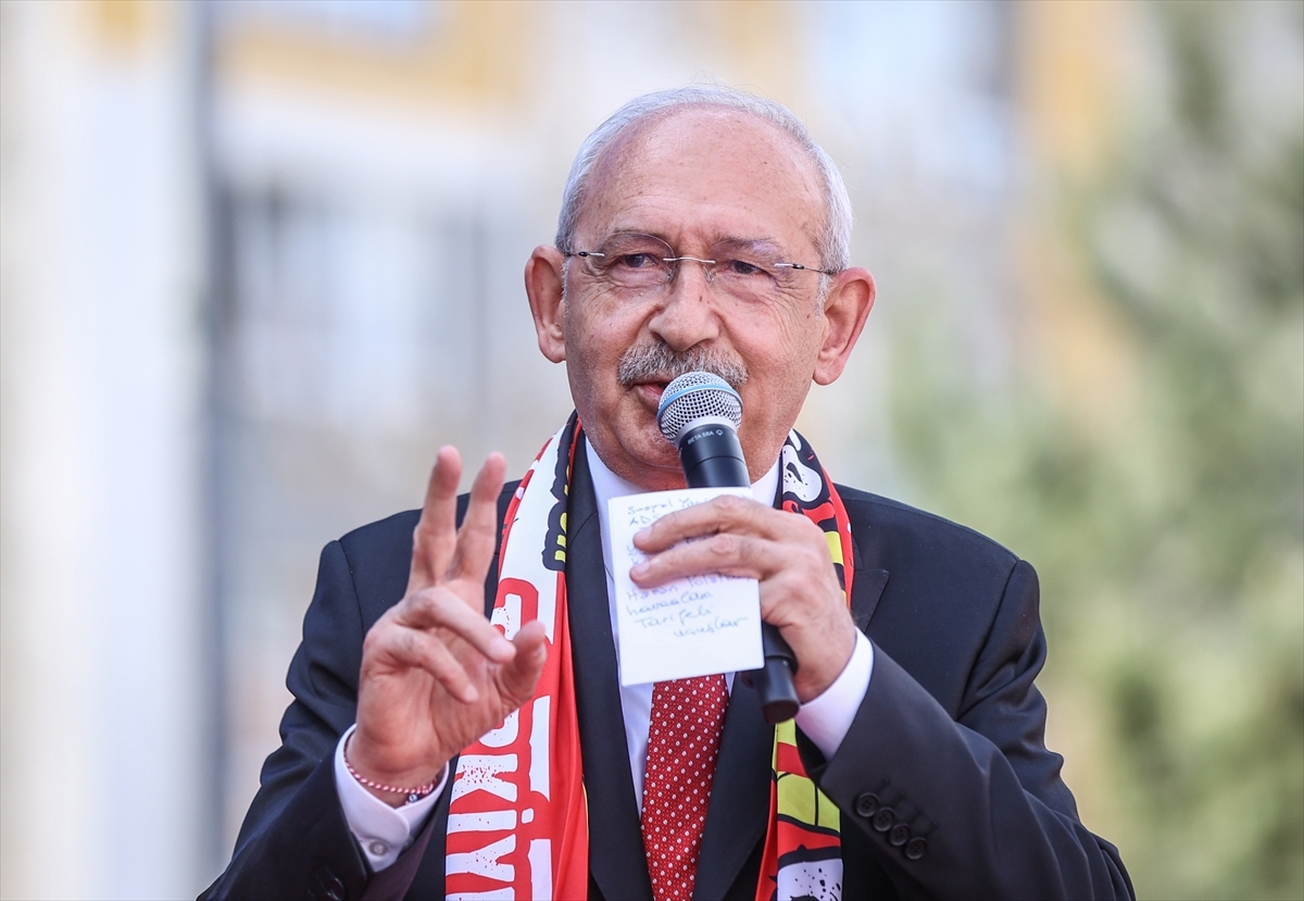 Cumhurbaşkanı Adayı Kılıçdaroğlu, Eskişehir Mitinginde Konuştu: