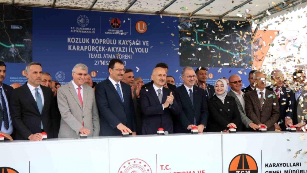 Bakan Karaismailoğlu, Sakarya'da Temel Atma Töreninde Konuştu: