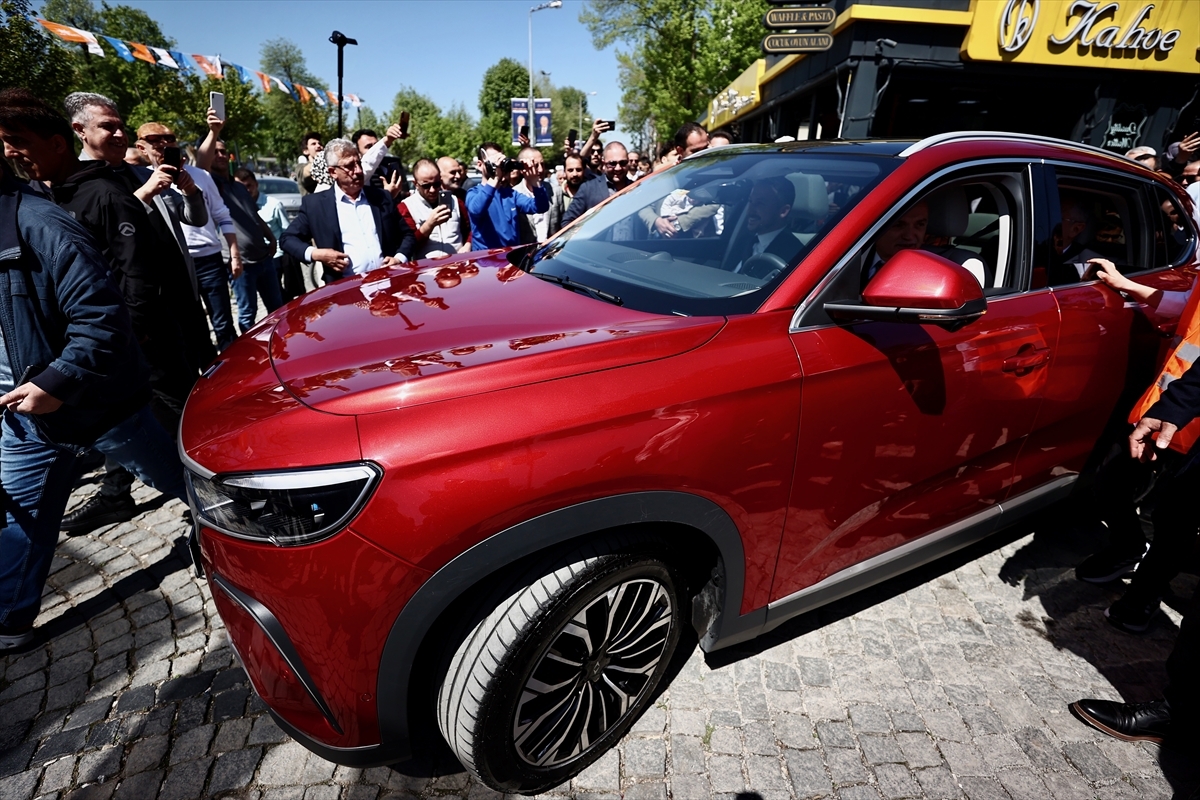 Türkiye'nin Yerli Otomobili Togg Amasya'da Tanıtıldı