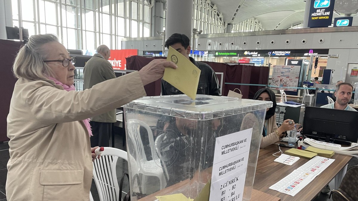 İstanbul Havalimanı'nda Kurulan Sandıklardaki Seçim Sonuçları Belli Oldu