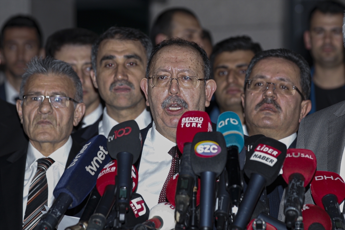 YSK Başkanı Yener Açılan Sandık Ve Oy Oranına İlişkin Açıklama Yaptı