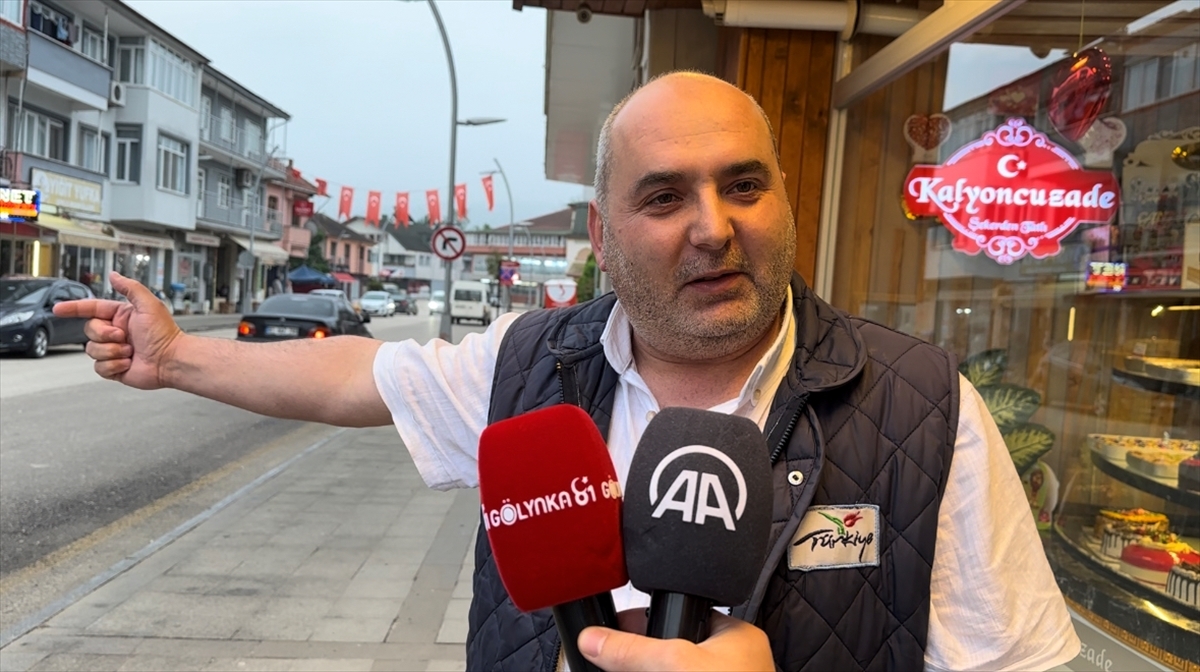 Düzce'de Otomobilin Tekeri Yola Fırladı