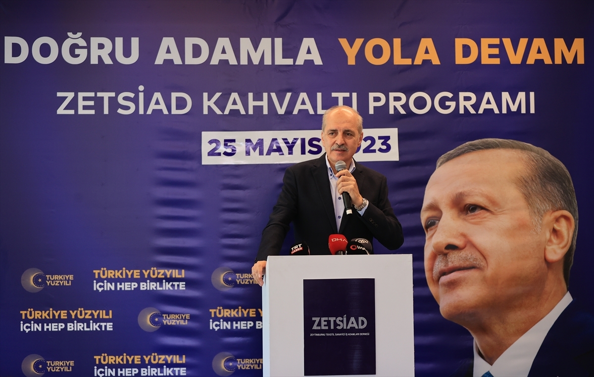 AK Parti Genel Başkanvekili Kurtulmuş, Zeytinburnu'nda Konuştu: