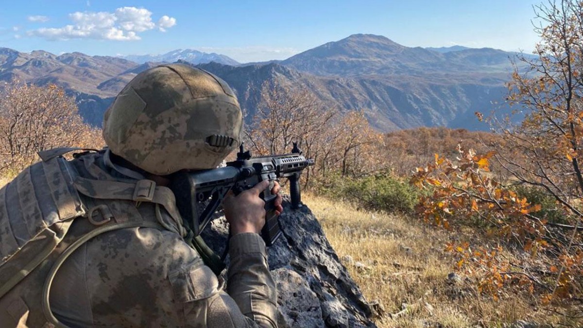 Barış Pınarı Bölgesinde Bir Terörist Teslim Oldu