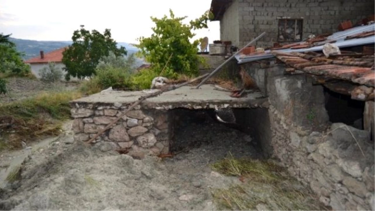 Amasya'da Aşırı Yağış Nedeniyle Çöken Ahırdaki 2 Büyükbaş Hayvan Telef Oldu