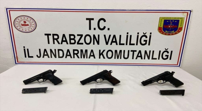 Trabzon'da Silah Kaçakçılığı Operasyonunda Yakalanan 3 Kişi Tutuklandı