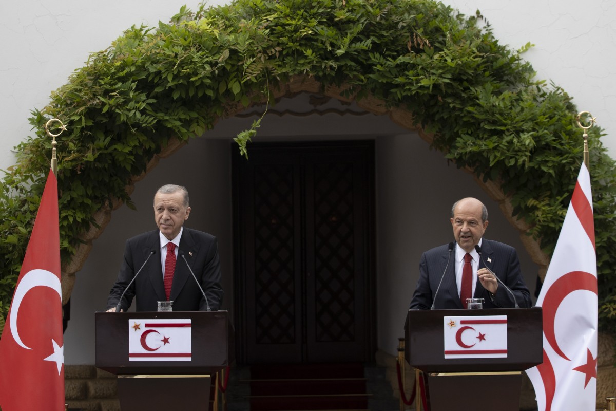 KKTC Basını Cumhurbaşkanı Erdoğan'ın Ziyaretine Geniş Yer Verdi