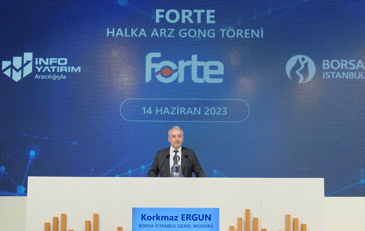 Borsa İstanbul'da Gong Forte Bilgi İletişim Teknolojileri İçin Çaldı