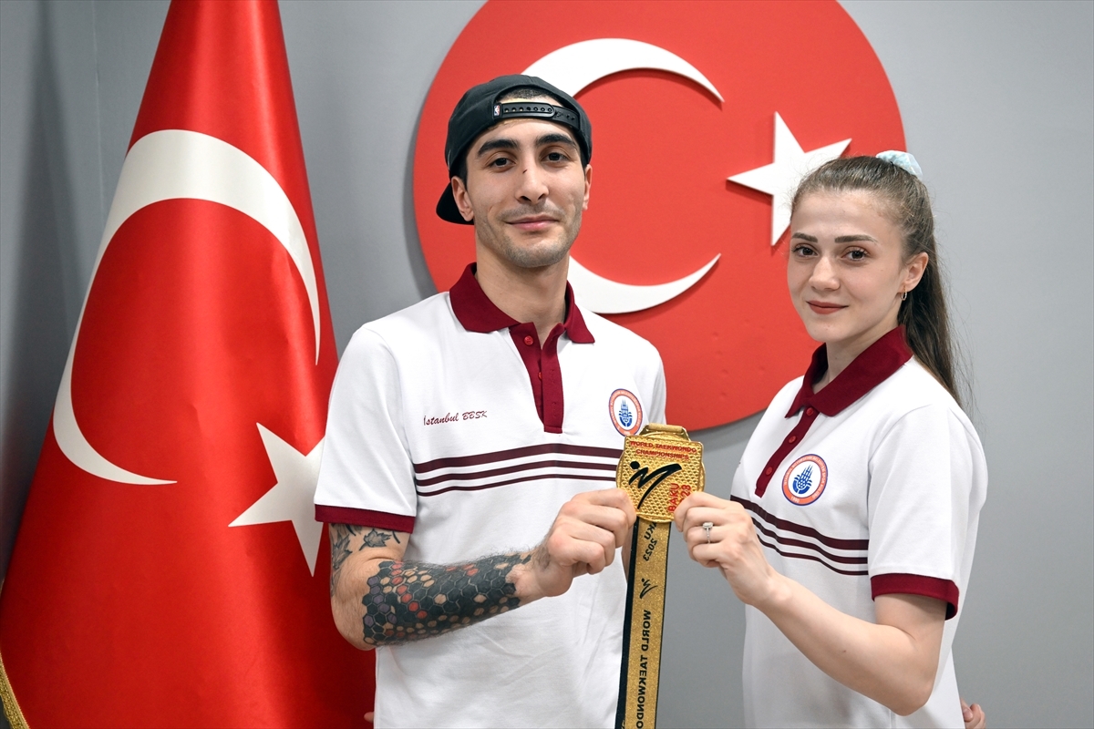 Dünya Şampiyonu Tekvandocuların Hedefi Olimpiyat Şampiyonluğu