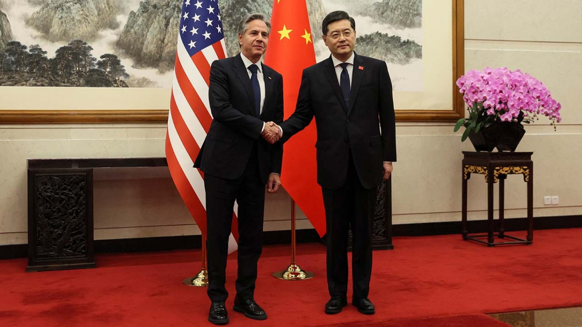 ABD Dışişleri Bakanı Blinken, Çinli üst düzey diplomat Vang ile görüştü