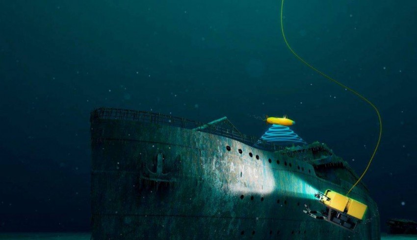Titanik'in Enkazına Sefer Yapan Turistik Denizaltıyı Arama Çalışmaları Sürüyor