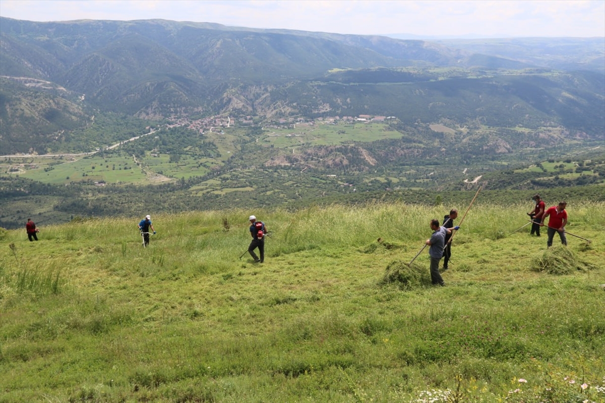 Çankırı'da Yapılacak Yamaç Paraşütü Yarışması İçin Hazırlıklar Başladı