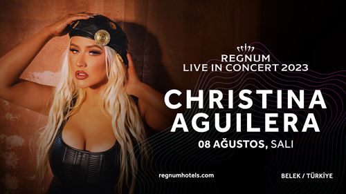 7 Grammy Ödüllü Amerikalı Sanatçı Christina Aguilera, Antalya'da Konser Verecek