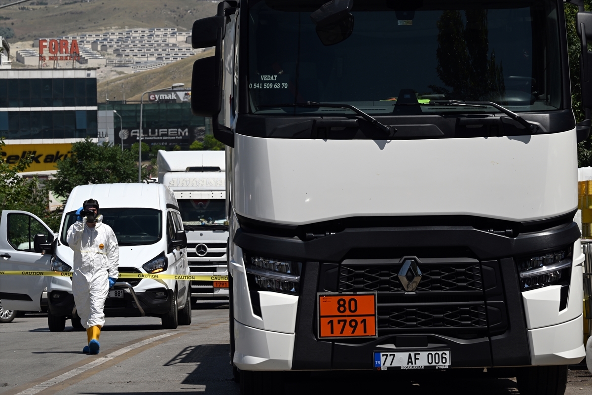 Başkentte Temizlik ve Hijyen Ürünleri Üreten İş Yerinde Patlama