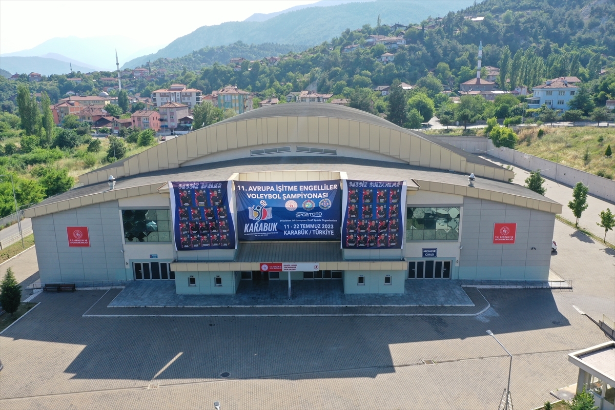 Karabük, 11. Avrupa İşitme Engelliler Voleybol Şampiyonası'na Hazır