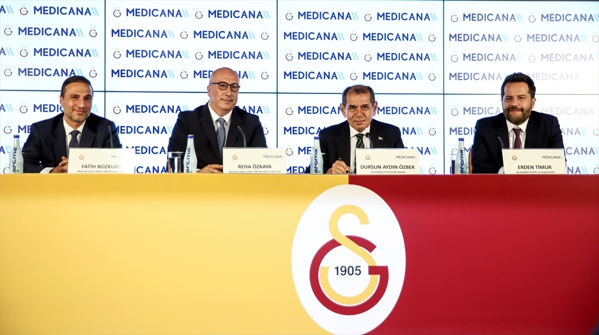 Galatasaray Kulübü Medicana Sağlık Grubu İle Sponsorluk Anlaşması İmzaladı