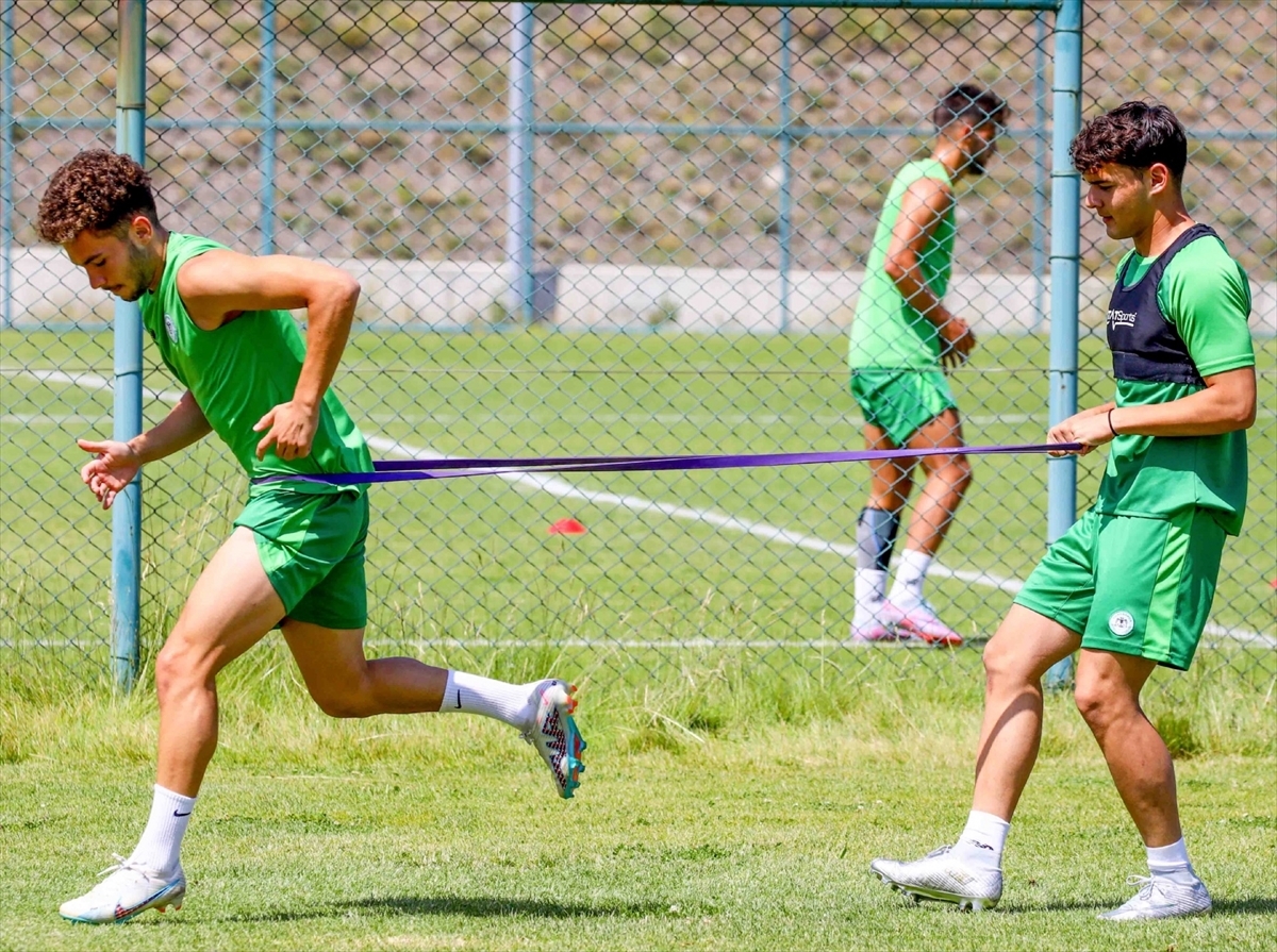 Konyaspor'da Erzurum Kampı Devam Ediyor