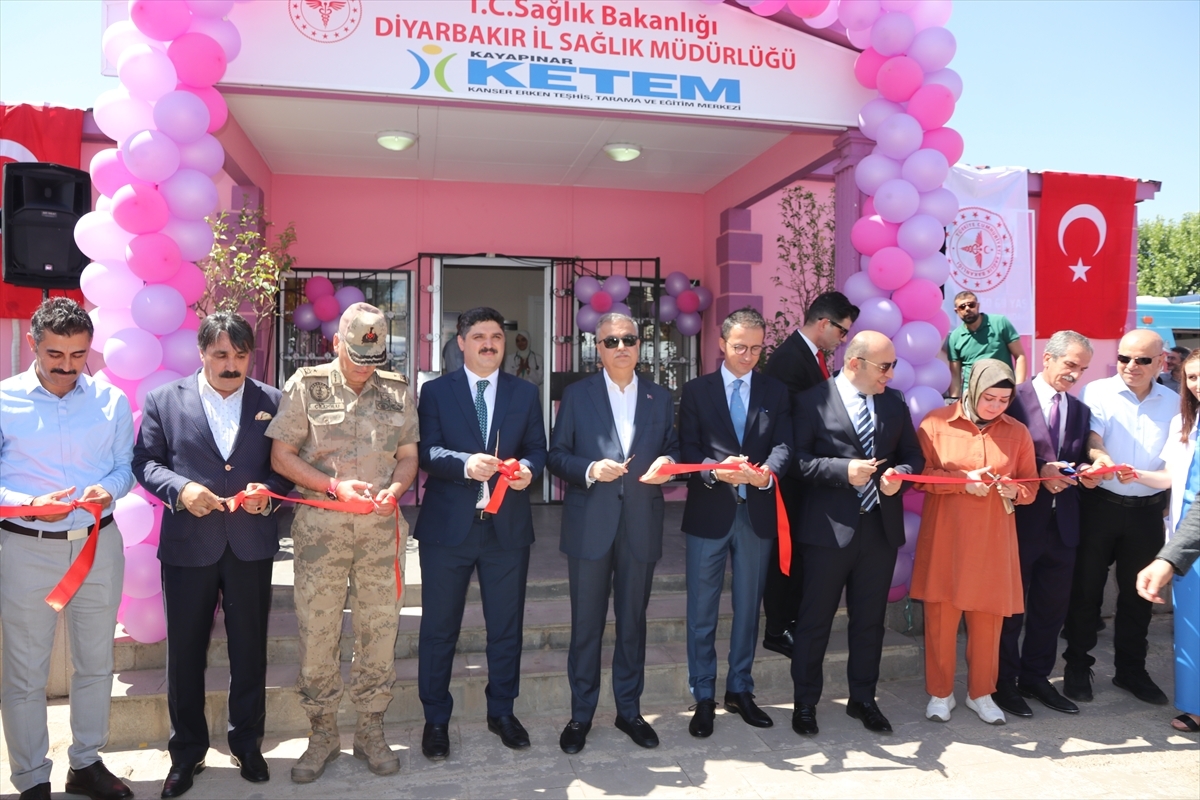 Diyarbakır'da KETEM Hizmet Binası Ve Mobil Mamografi Aracı Hizmete Sunuldu