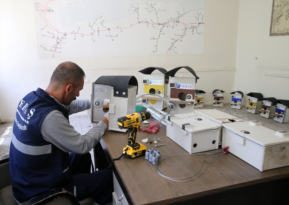 Bitlis'te Atıl Elektrik Panoları Kuş Yuvasına Dönüştürülüyor