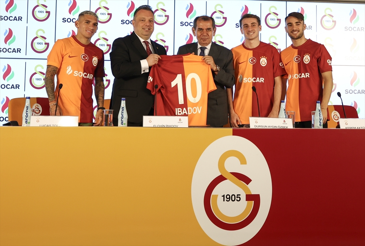 Galatasaray Kulübü  SOCAR İle Sponsorluk Sözleşmesi İmzaladı