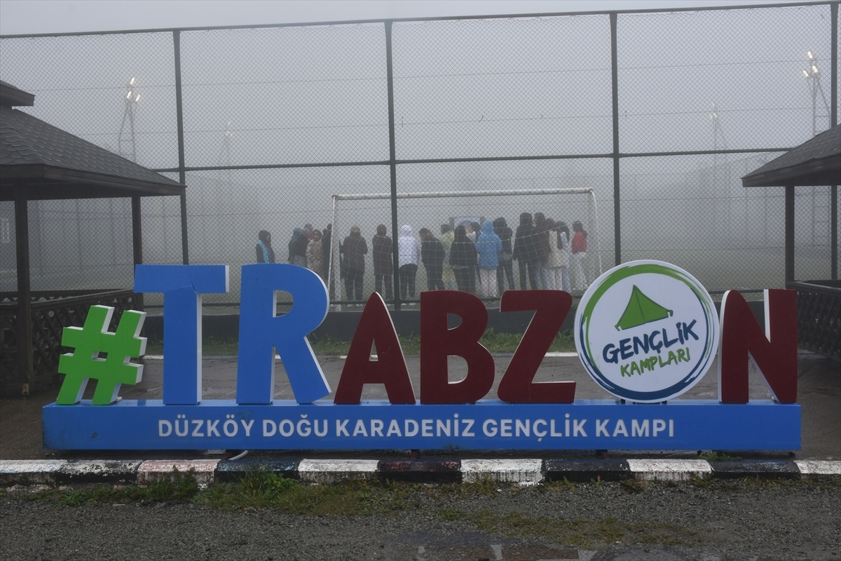 Trabzon Düzköy Doğu Karadeniz Gençlik Kampı 128 Öğrenciyi Ağırladı