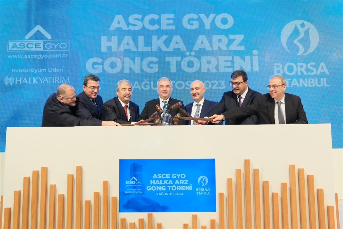 Borsa İstanbul'da Gong ASCE GYO İçin Çaldı