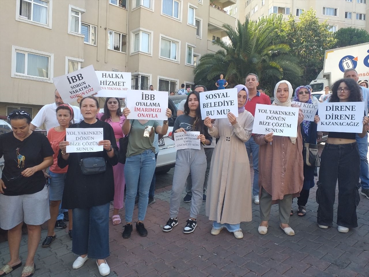 Maltepe'de Depreme  Dayanıksız Olduğu Belirlenen Site İçin Tahliye Kararı 